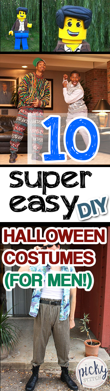 10 Super Easy Diy Halloween Costumes For Men Picky Stitch 10 Super Easy Diy Halloween Costumes For Men Picky Stitch