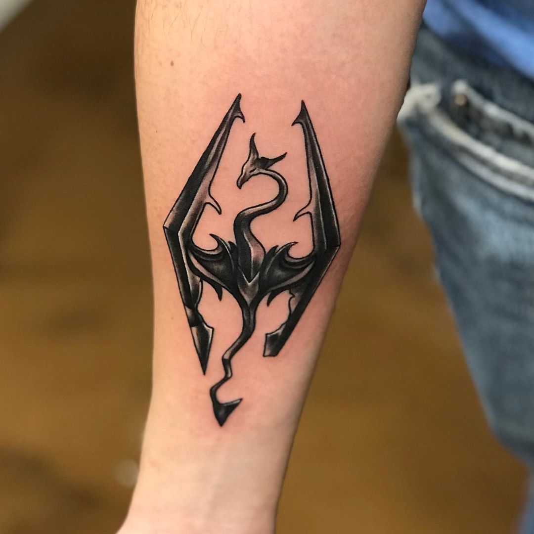 101 Amazing Skyrim Tattoo Ideas That Will Blow Your Mind In 2020 101 Amazing Skyrim Tattoo Ideas That Will Blow Your Mind In 2020