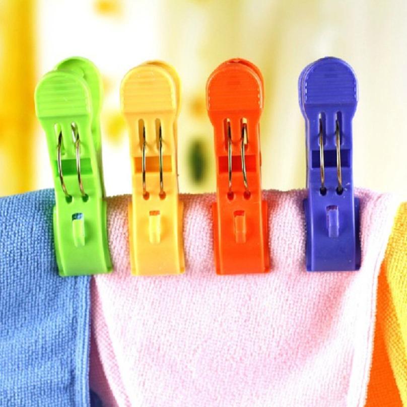 10Pcs Large Plastic Towel Clips Pegs Beach Quilt Clothes Pins Sun 10Pcs Large Plastic Towel Clips Pegs Beach Quilt Clothes Pins Sun