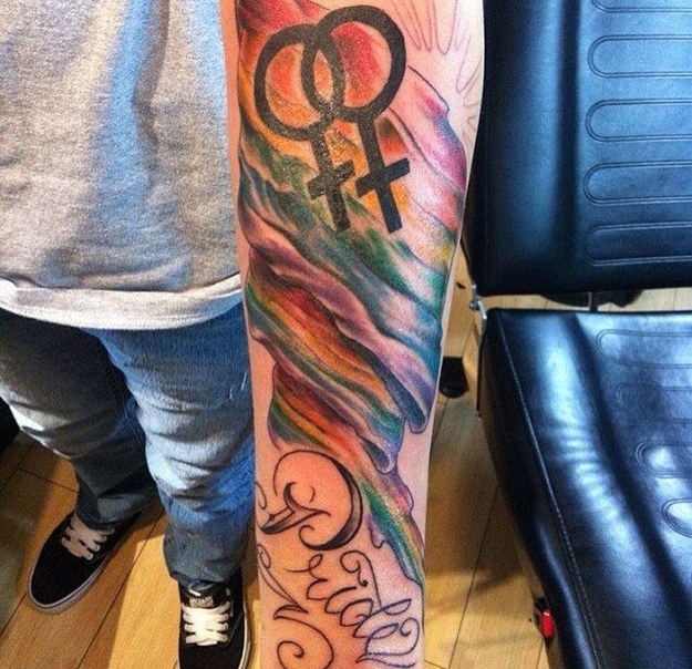 23 Lgbt Tattoo Ideas You Can Wear With Pride Designbump 23 Lgbt Tattoo Ideas You Can Wear With Pride Designbump