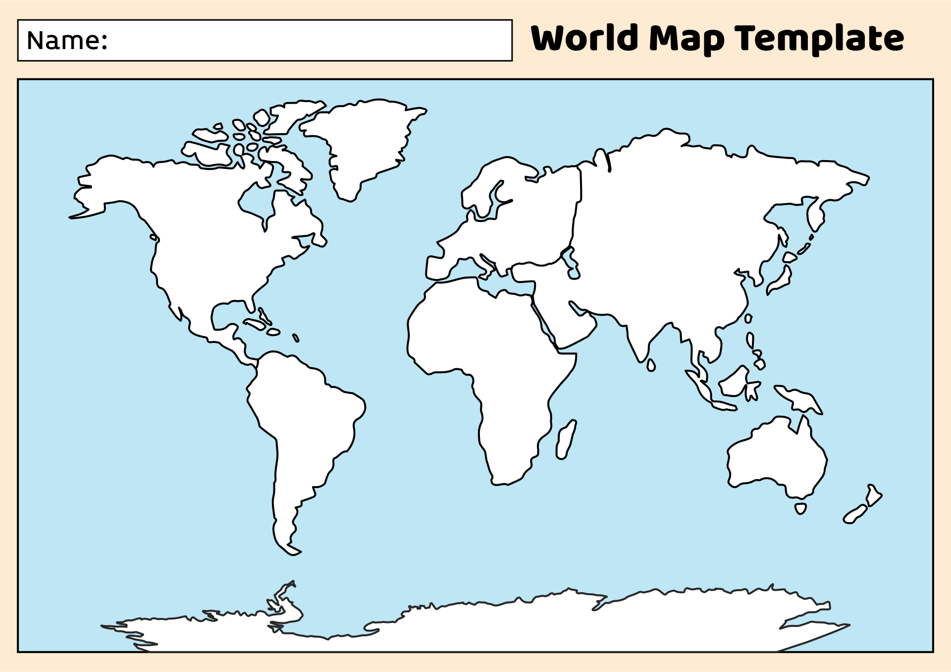 4 Best Images Of World Map Outline Printable World Map Outline With 4 Best Images Of World Map Outline Printable World Map Outline With