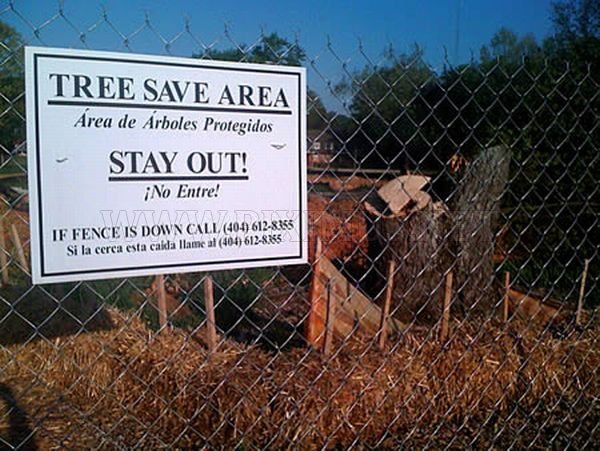 A Ironic Sign