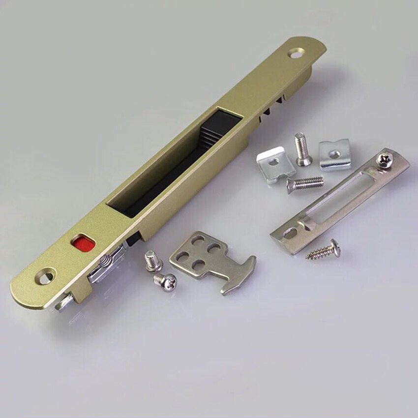 Aluminium Sliding Door Mortise Hook Lock Slam Lock With Anti Lift Aluminium Sliding Door Mortise Hook Lock Slam Lock With Anti Lift