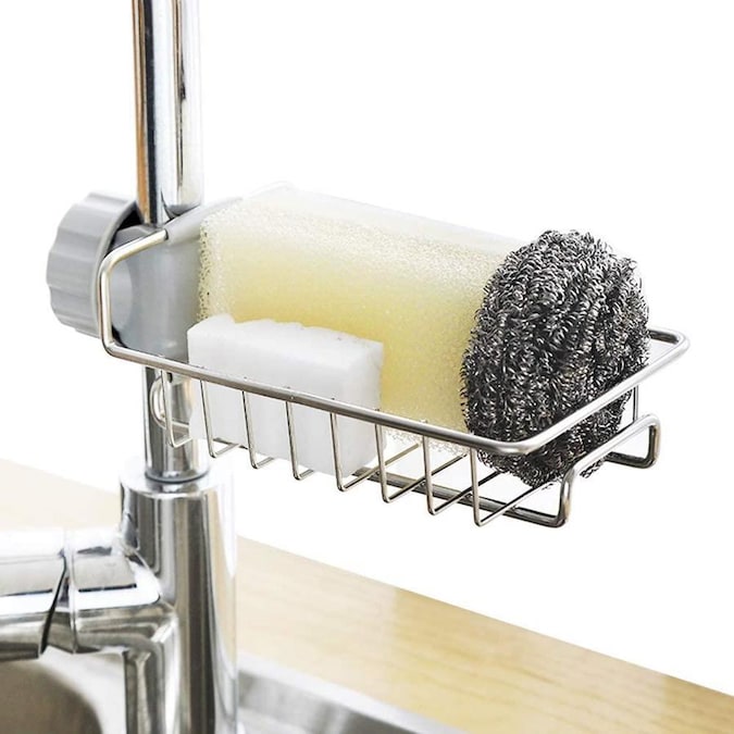 Amazon Com Onlemy Faucet Sponge Holder For Kitchen Sink Stainless Amazon Com Onlemy Faucet Sponge Holder For Kitchen Sink Stainless