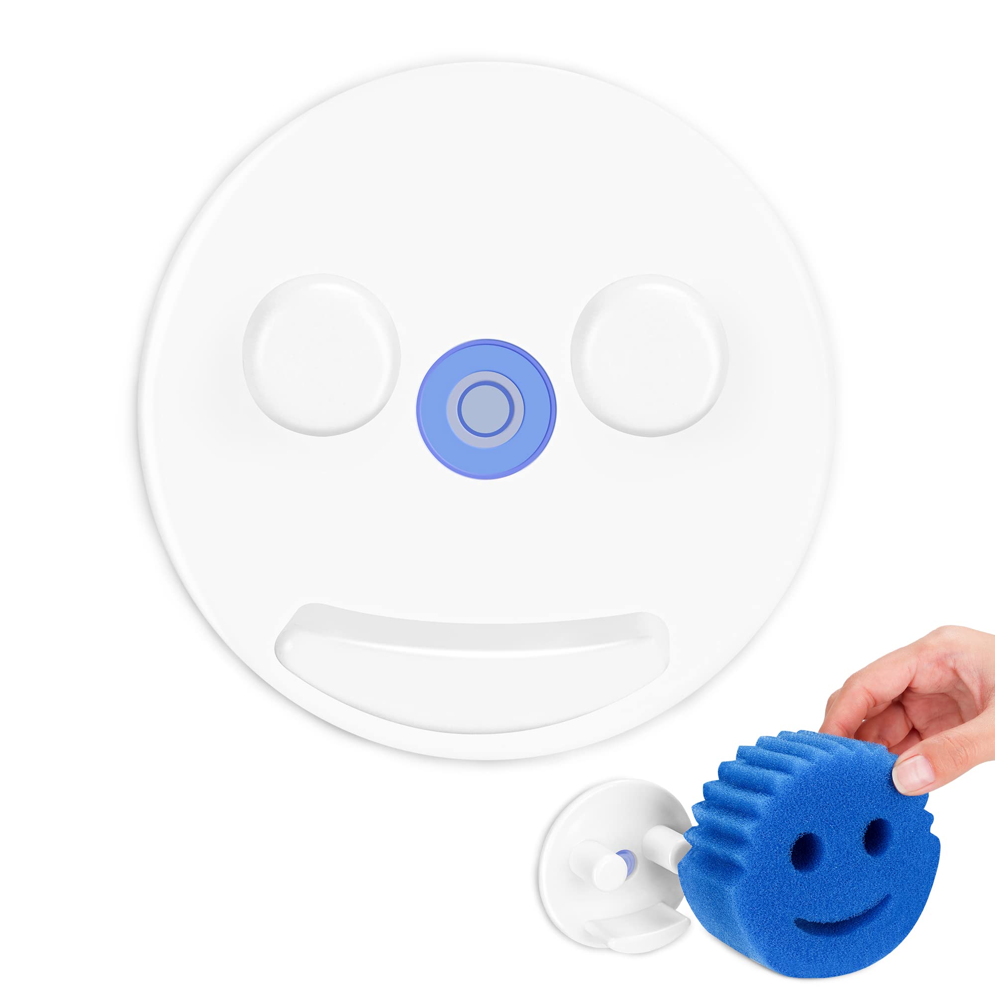 Amazon Com Sponge Holder Suction Cup Smiley Sponge Organizer For Amazon Com Sponge Holder Suction Cup Smiley Sponge Organizer For