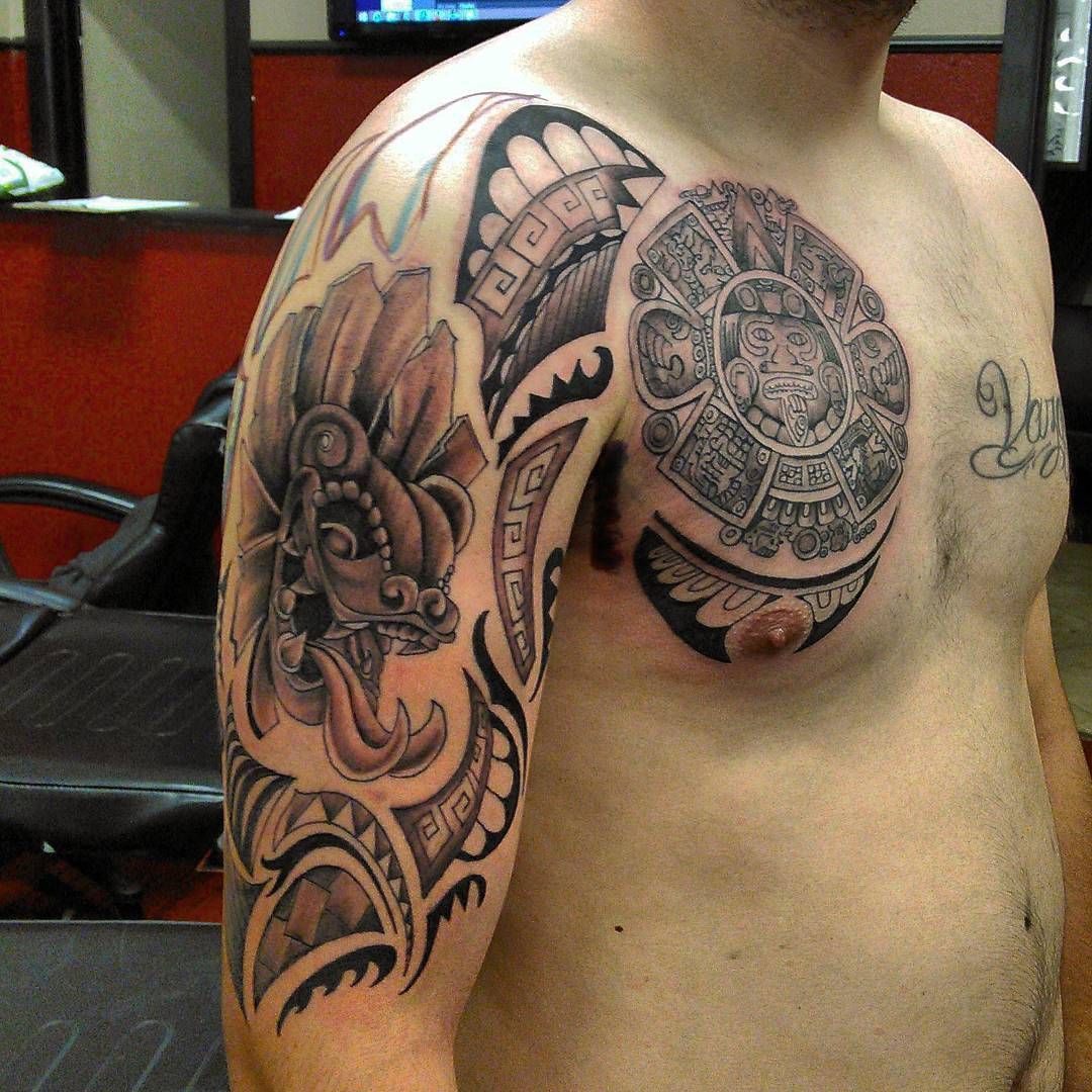 Aztec Tattoo For Men Printable Calendars At A Glance Aztec Tattoo For Men Printable Calendars At A Glance