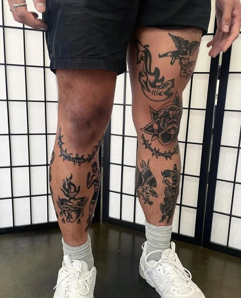Best Leg Tattoos For Men Cool Leg Tattoos 2K22 Simple Leg Tattoos Best Leg Tattoos For Men Cool Leg Tattoos 2K22 Simple Leg Tattoos