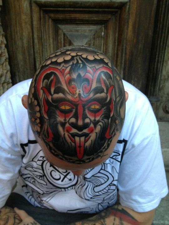 Black And Grey Demon Tattoos Black And Grey Demon Tattoos