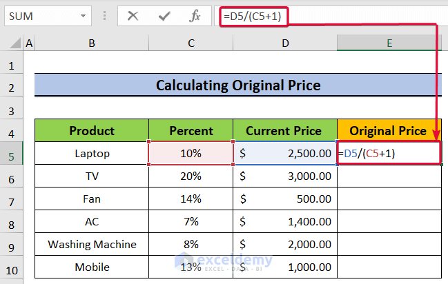 Calculate Growth Percentage In Excel Now