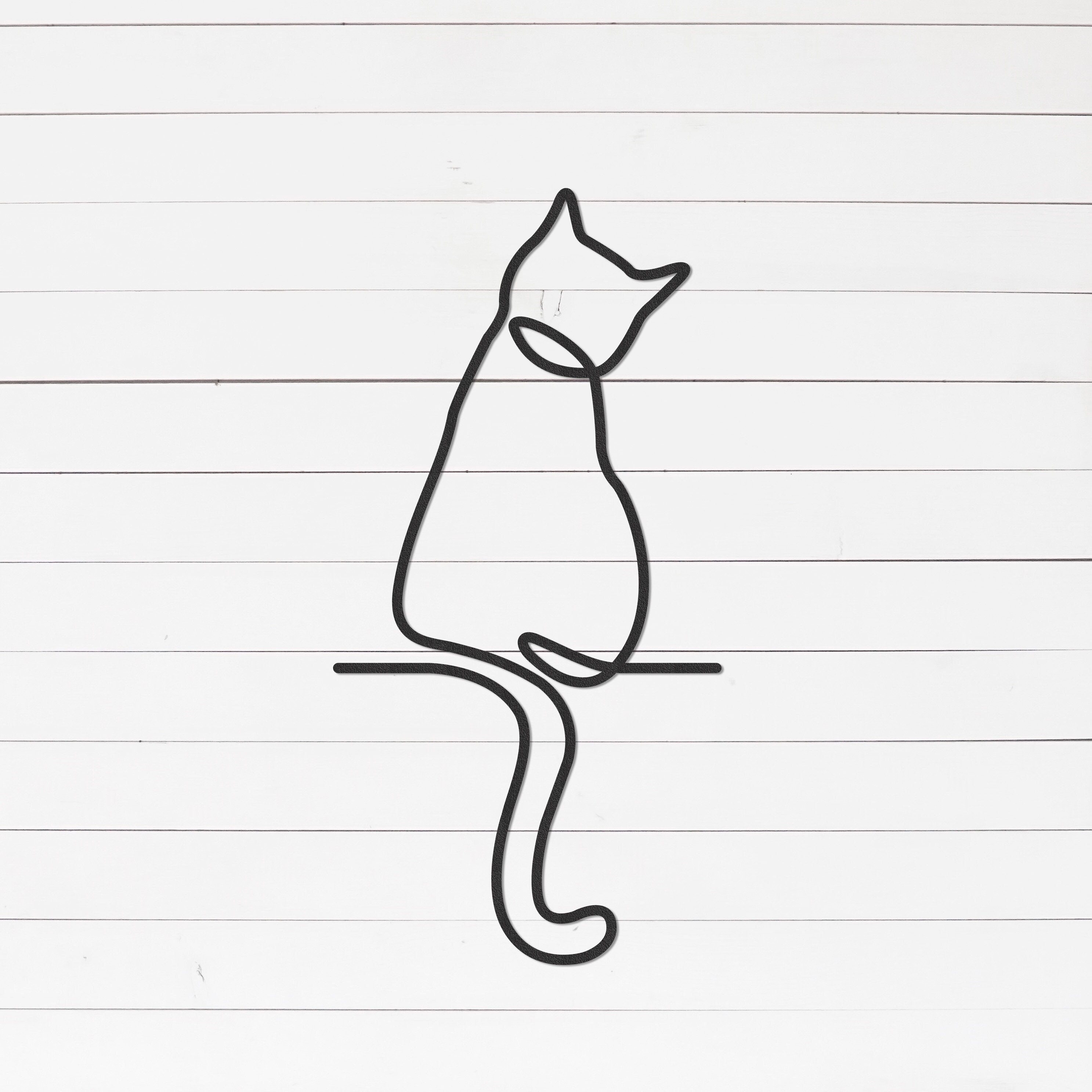 Cat Art Wall