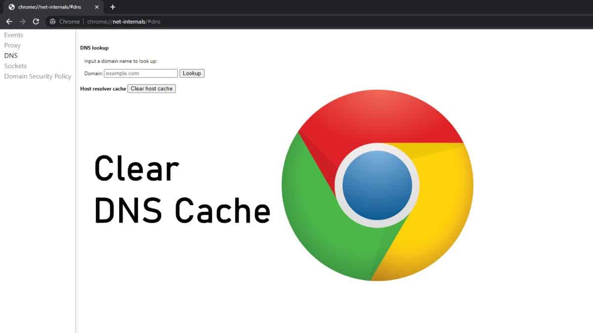 Chrome Net Internals Dns How To Clear The Chrome Dns Cache Tech Chrome Net Internals Dns How To Clear The Chrome Dns Cache Tech