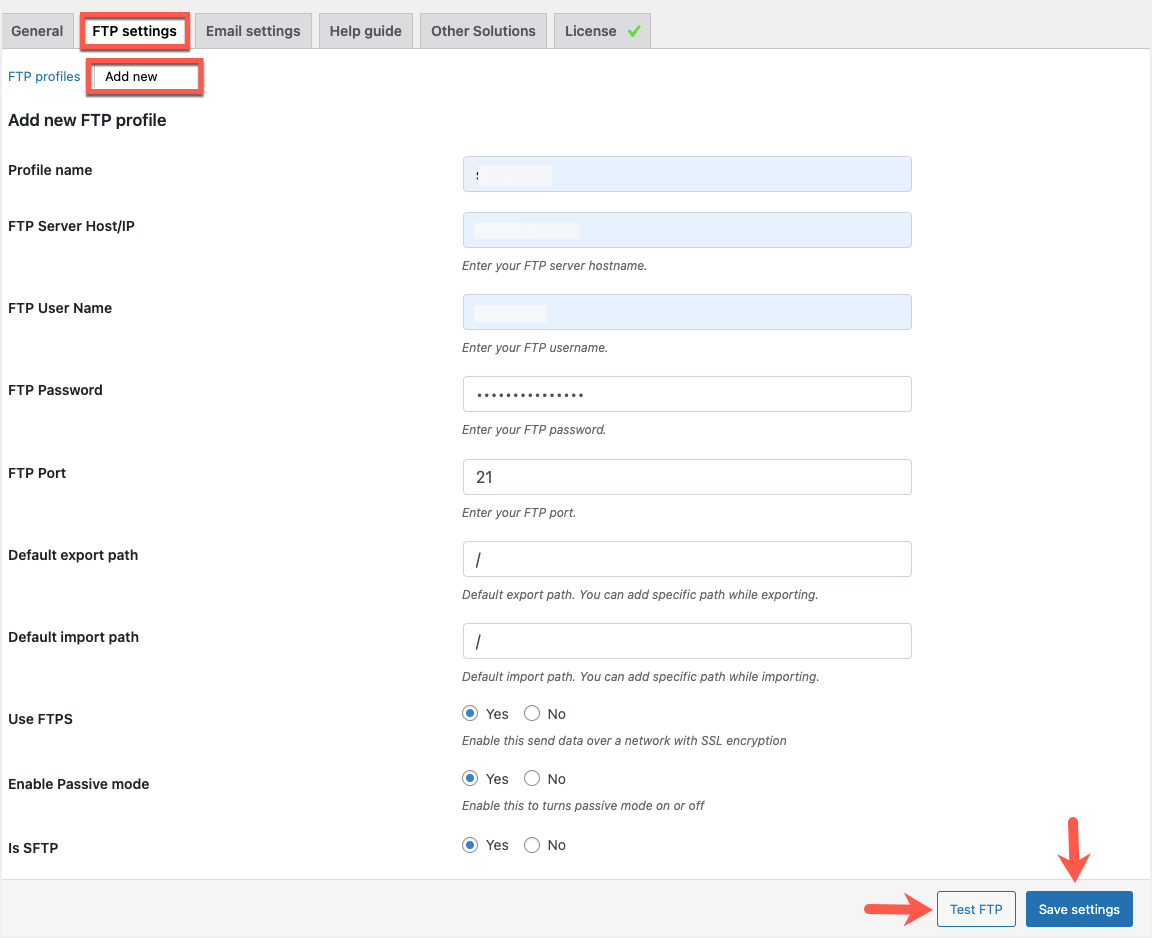 Create Ftp Profiles For Woocommerce Import And Export Documentation Create Ftp Profiles For Woocommerce Import And Export Documentation