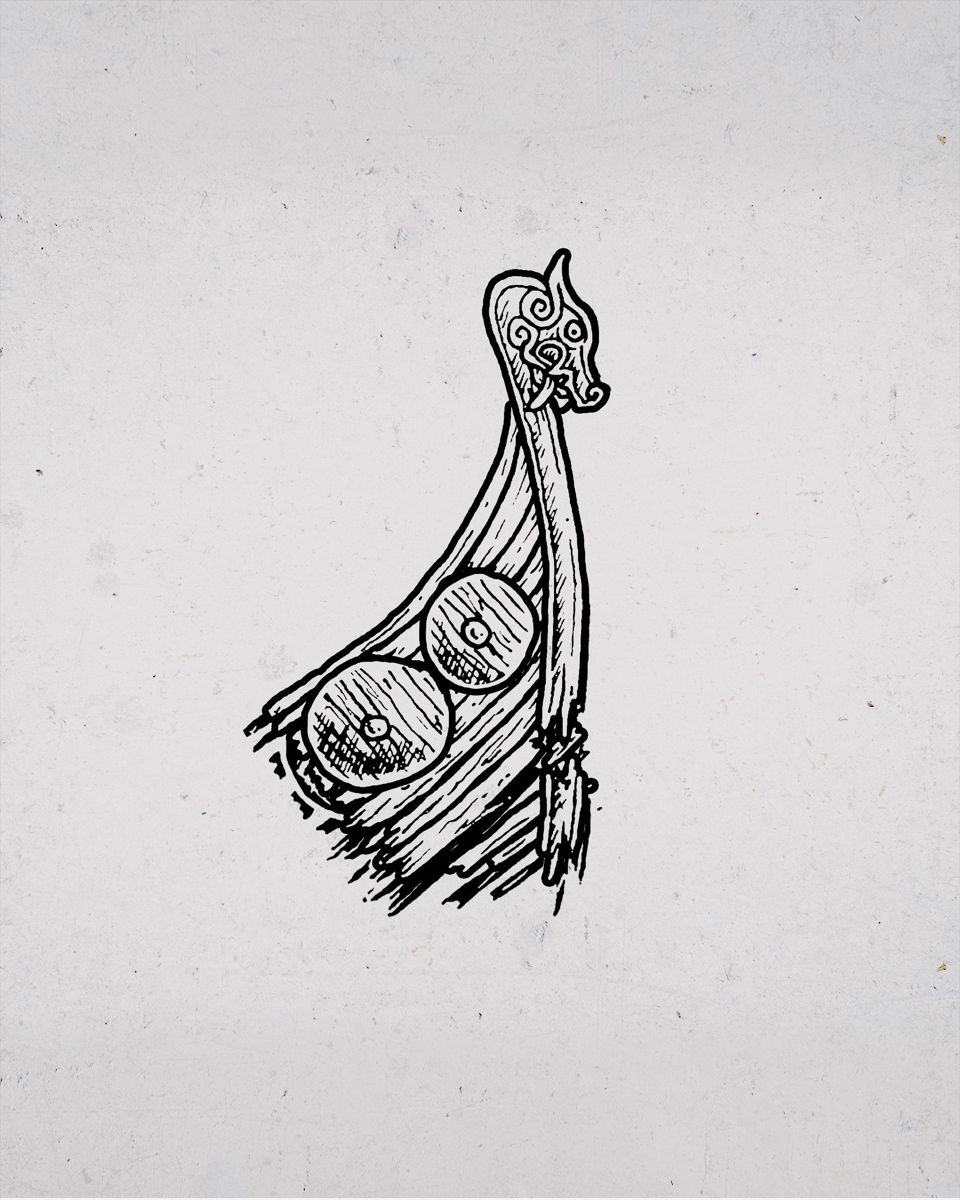 Create Perfect Viking Longship Tattoo Now