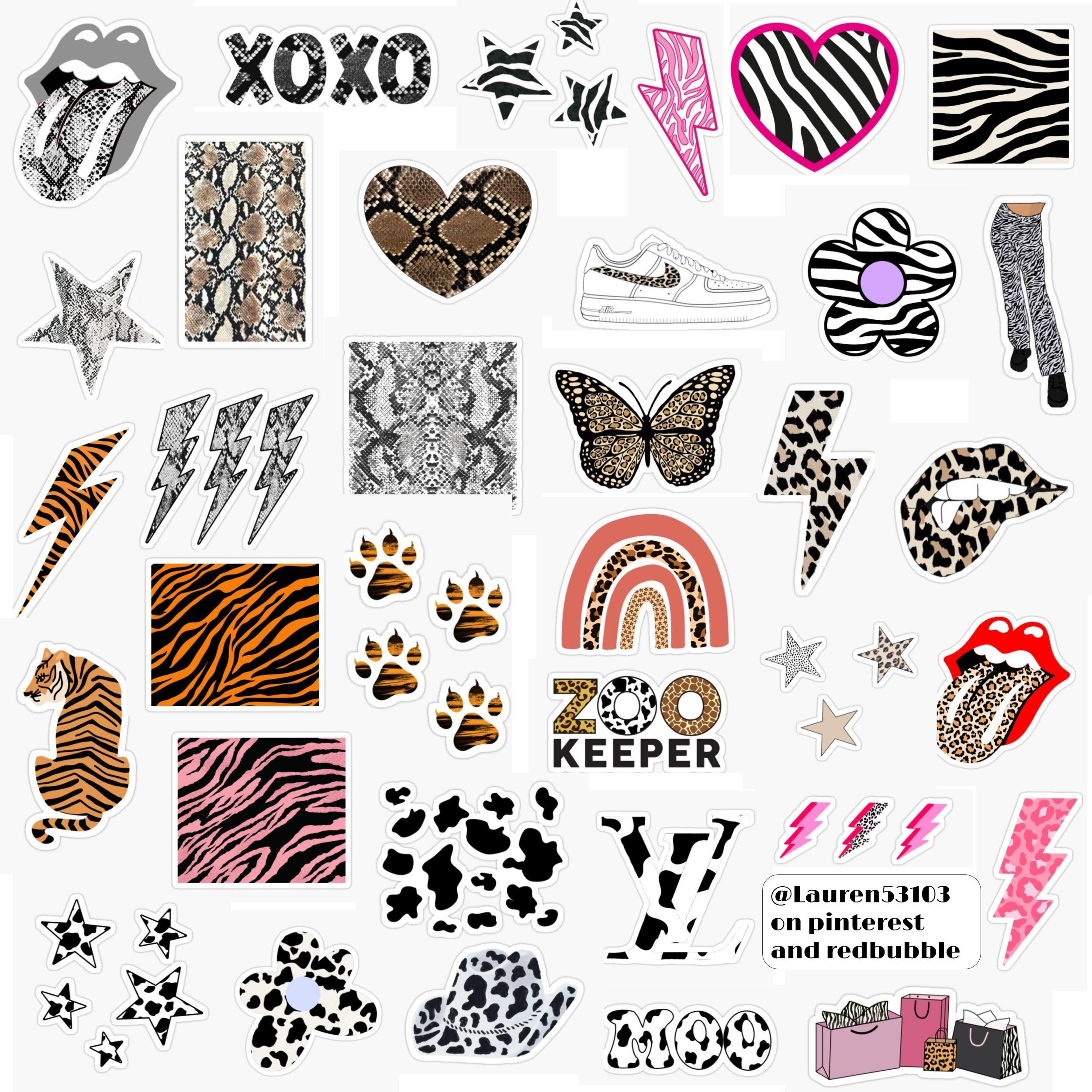 Cutout Aesthetic Stickers Printable Cutout Aesthetic Stickers Printable