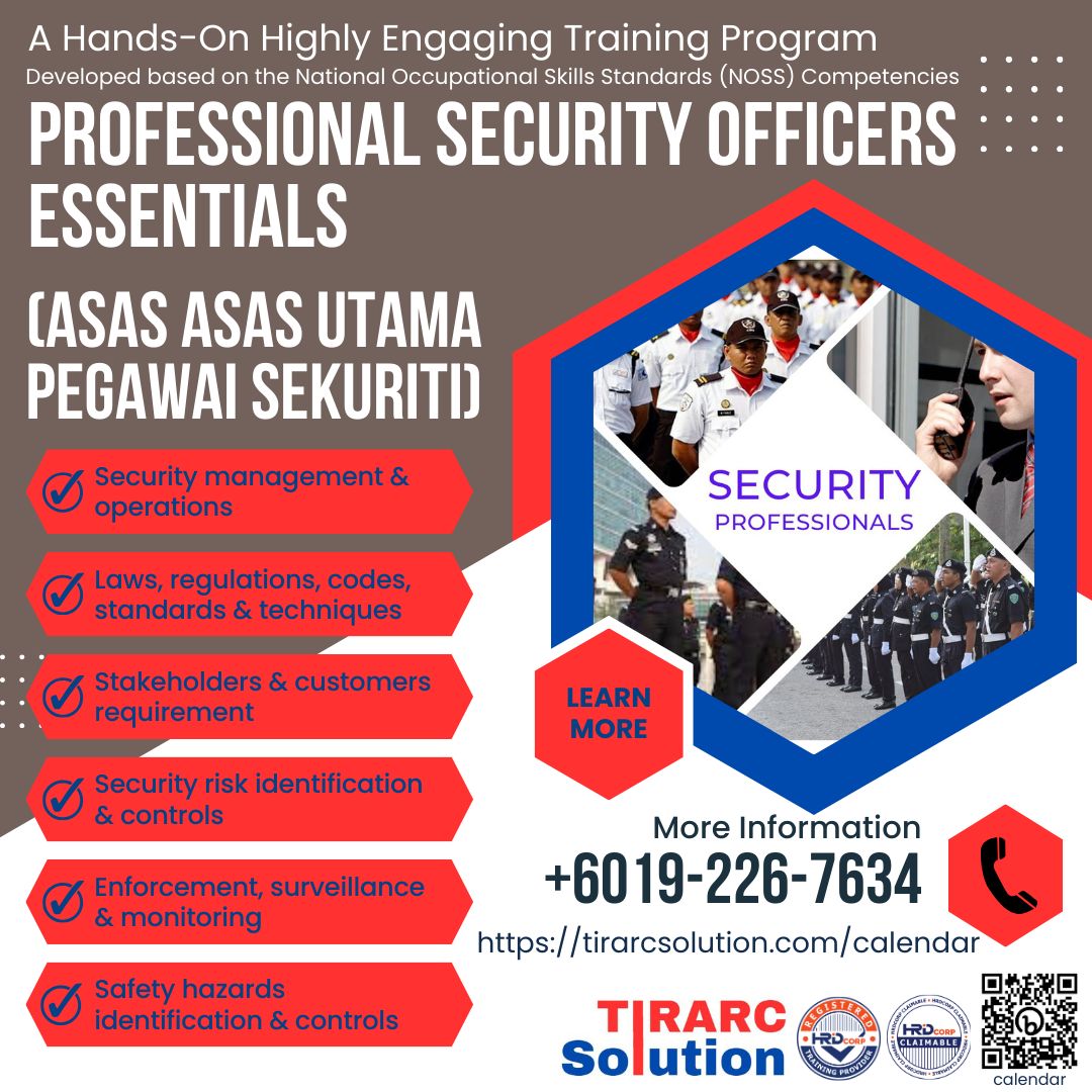 Dasb Security Services Sdn Bhd On Linkedin Training Make Perfect Dasb Security Services Sdn Bhd On Linkedin Training Make Perfect