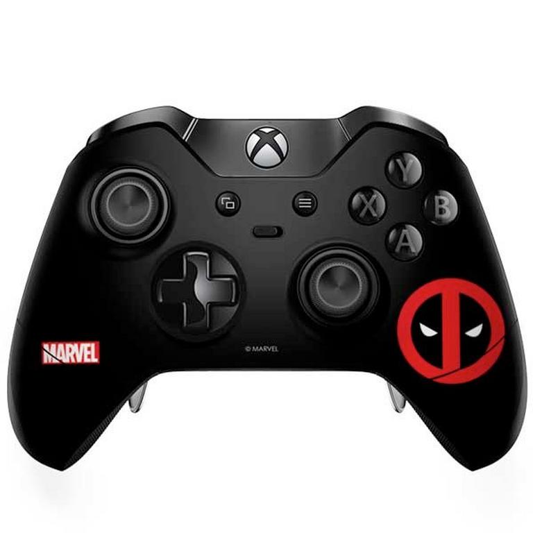 Deadpool Black Logo Controller Skin For Xbox One Elite Xbox One Deadpool Black Logo Controller Skin For Xbox One Elite Xbox One
