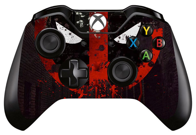 Deadpool Xbox One Controller Skin Peel Perfect Stickers Deadpool Xbox One Controller Skin Peel Perfect Stickers