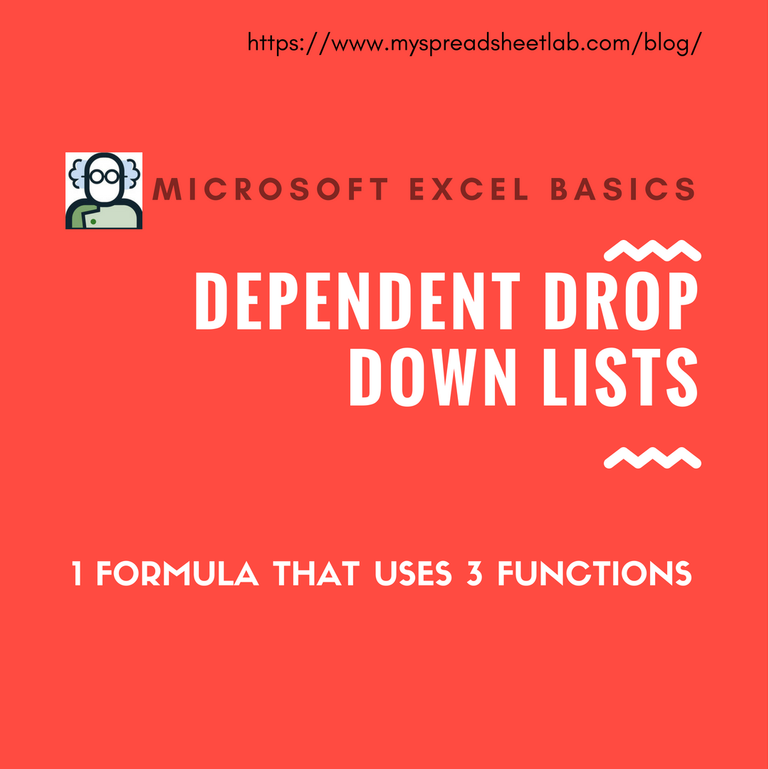 Dependent Drop Down List Excel