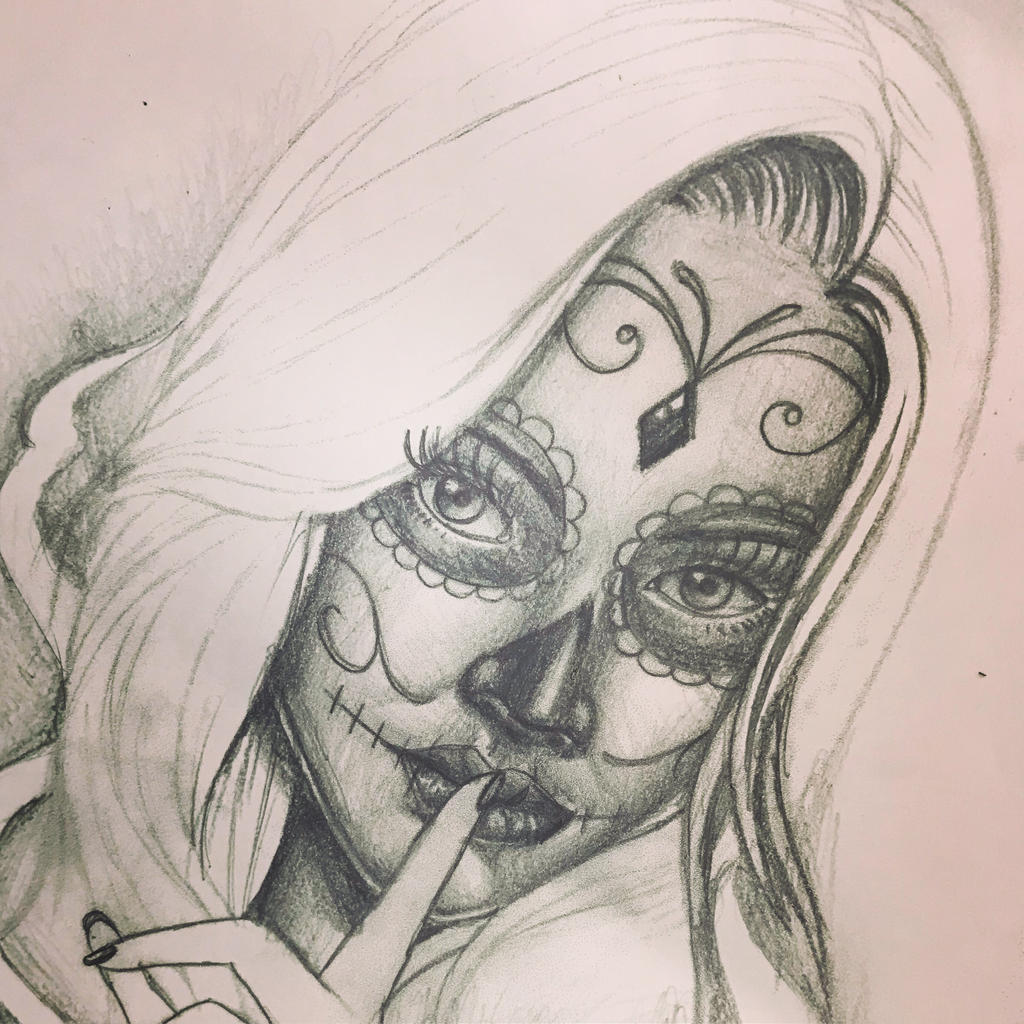 Design Santa Muerte Tattoo