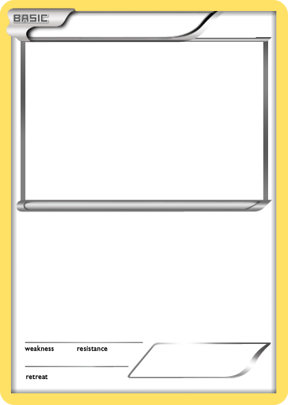 Diy Pokemon Card Templates Free Printable Pokemon Card Template Diy Pokemon Card Templates Free Printable Pokemon Card Template