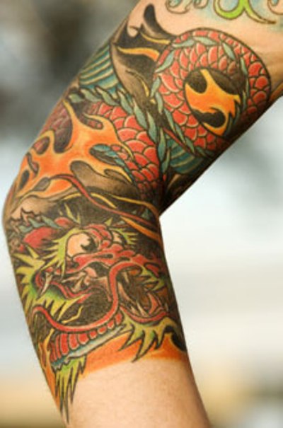 Dragon Tattoo Sleeve Designs