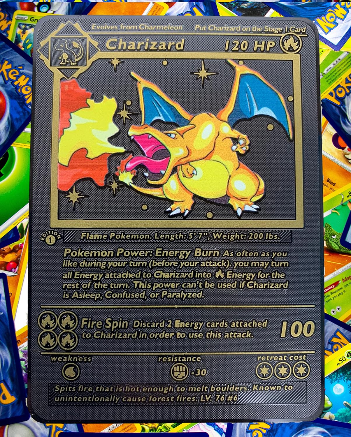 First Edition Charizard Pokemon Card First Edition Charizard Pokemon Card