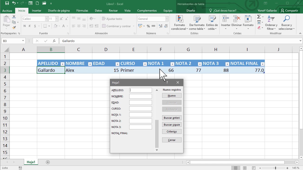 Formulario En Excel Para Ingresar Registros Formulario Excel Sin Images Formulario En Excel Para Ingresar Registros Formulario Excel Sin Images