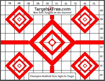 Free Printable 100 Yard Targets Printable Templates Free Printable 100 Yard Targets Printable Templates