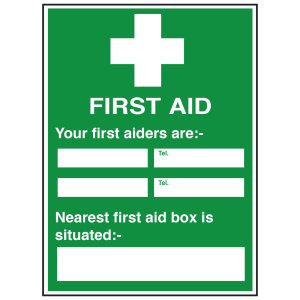 Free Printable First Aiders Sign Template Printable Templates Free Free Printable First Aiders Sign Template Printable Templates Free