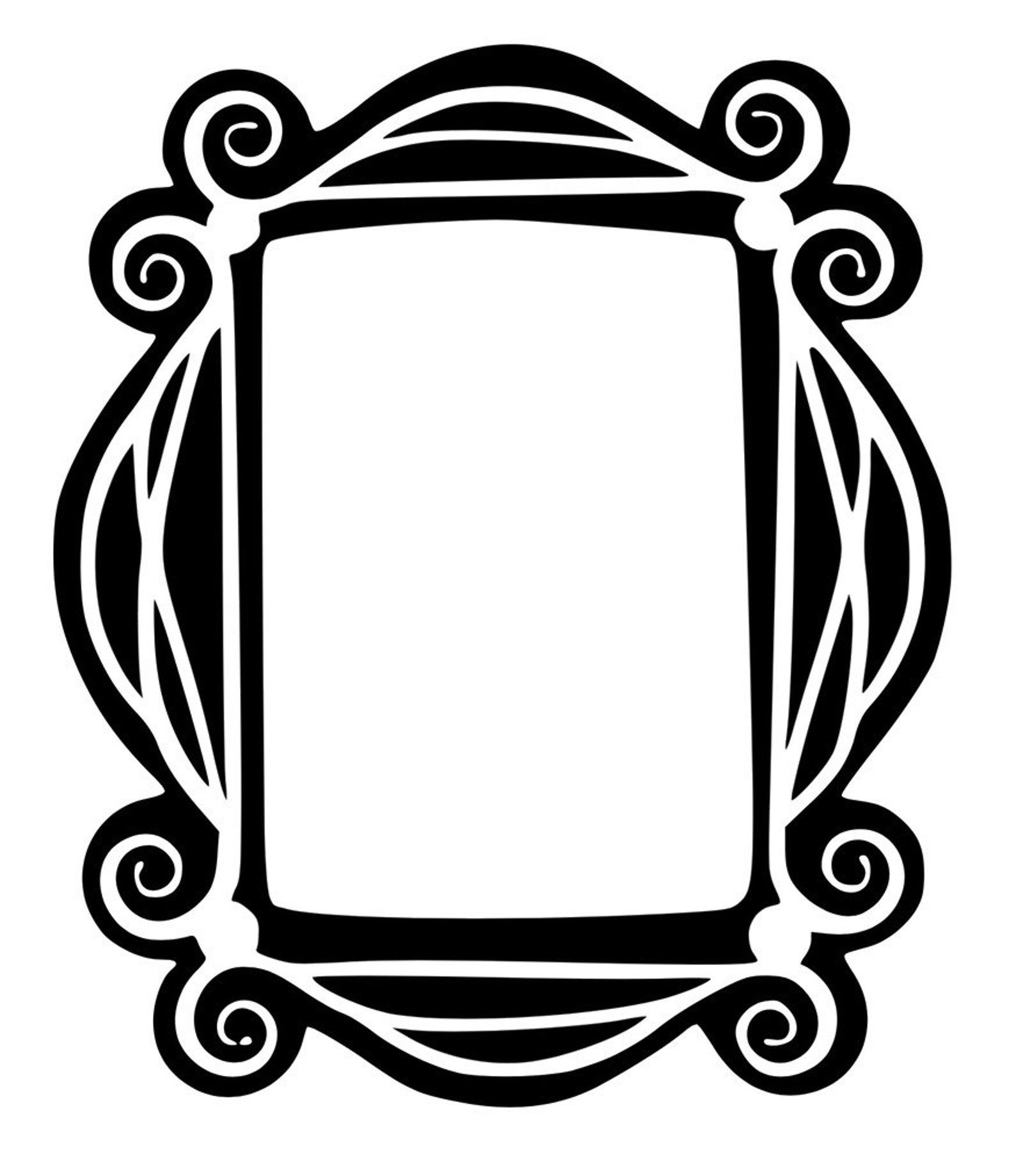 Friends Picture Frame Door