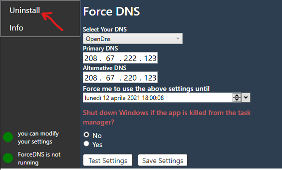 Github Gianlucacini Forcedns Force Your Pc To Use A Specific Dns And Github Gianlucacini Forcedns Force Your Pc To Use A Specific Dns And