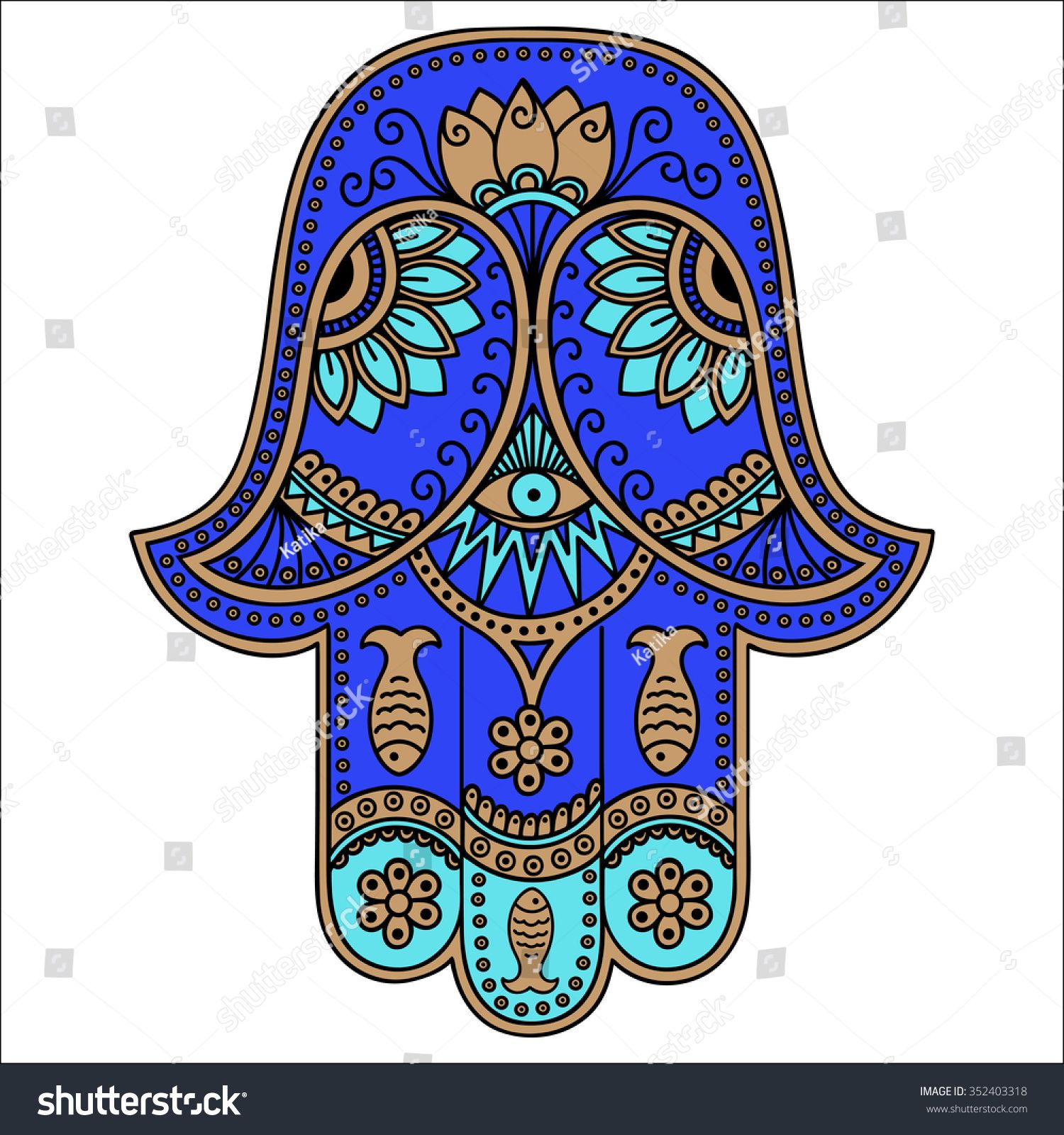 Hamsa Symbol Tattoo