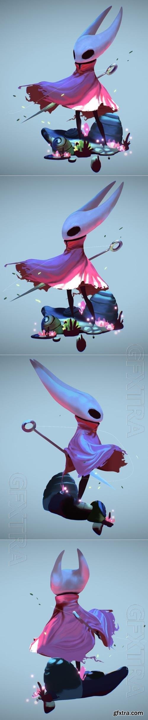 Hollow Knight Hornet Yoshiyaki 3D Print Model Gfxtra Hollow Knight Hornet Yoshiyaki 3D Print Model Gfxtra