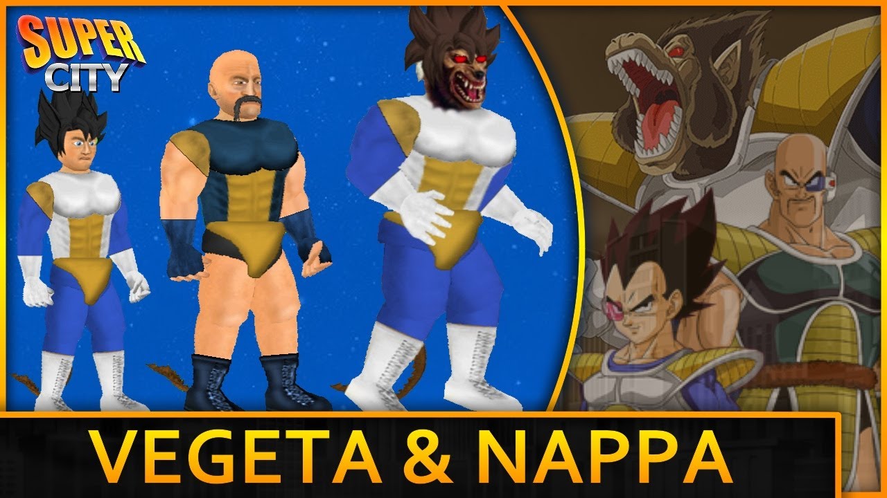 How To Create Vegeta And Nappa Saiyan Saga In Super City Youtube How To Create Vegeta And Nappa Saiyan Saga In Super City Youtube