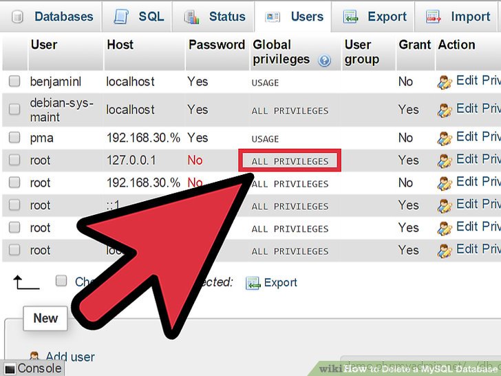 How To Delete A Mysql Database With Pictures Wikihow How To Delete A Mysql Database With Pictures Wikihow