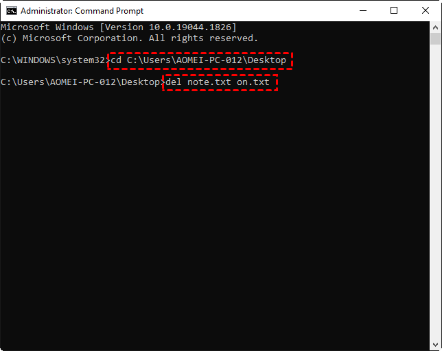 How To Delete File Using Cmd In Windows How To Delete File Using Cmd In Windows