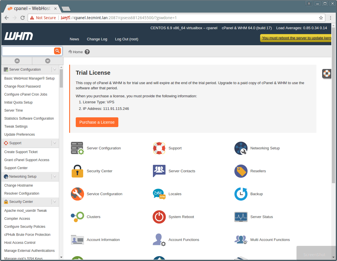 How To Install Cpanel And Whm In Centos 7 How To Install Cpanel And Whm In Centos 7