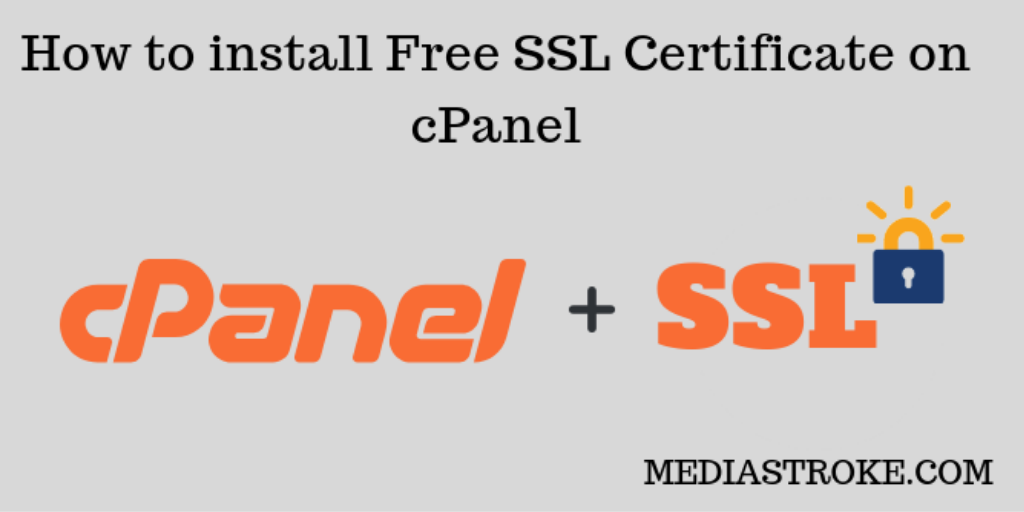 How To Install Free Ssl Certificate In Cpanel Inimisttech Blogs How To Install Free Ssl Certificate In Cpanel Inimisttech Blogs