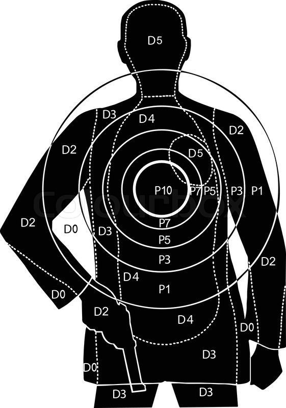 Human Printable Shooting Targets Human Printable Shooting Targets