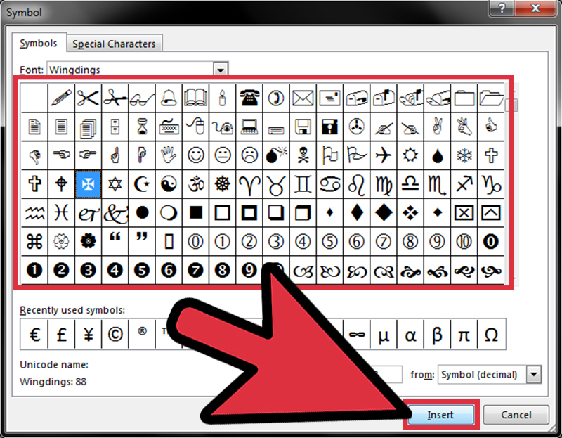 Insert Right Mark In Excel