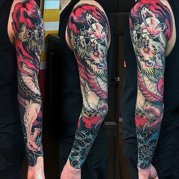 Japanese Sleeve Tattoo Japanese Sleeve Tattoo