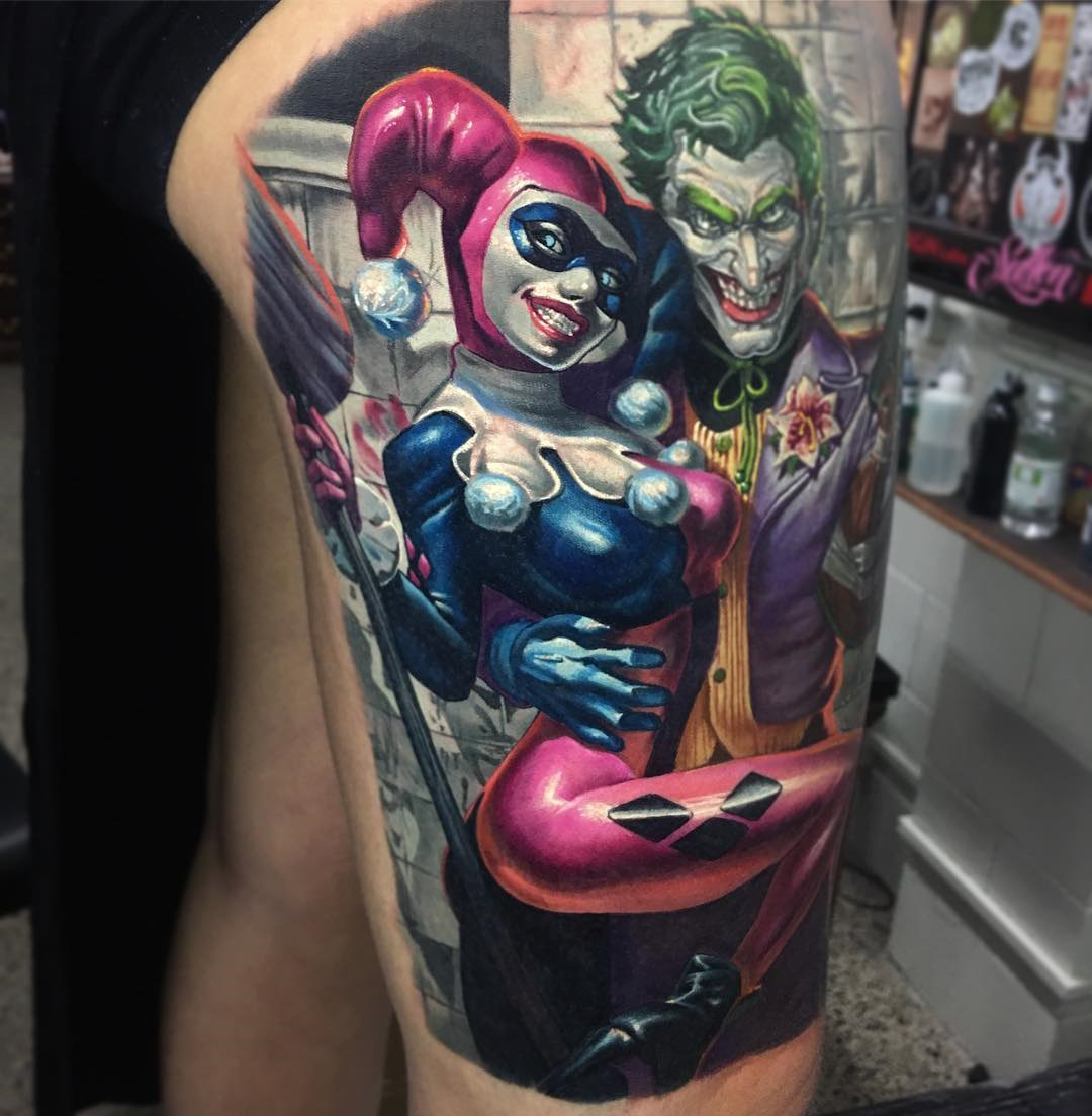 Joker Harley Tattoo