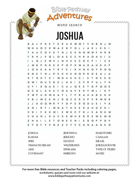 Joshua And Caleb Bible Word Search Pin On Children Church Joshua And Caleb Bible Word Search Pin On Children Church
