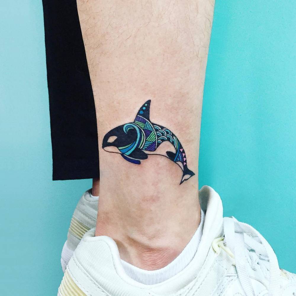 Killer Whale Tattoo