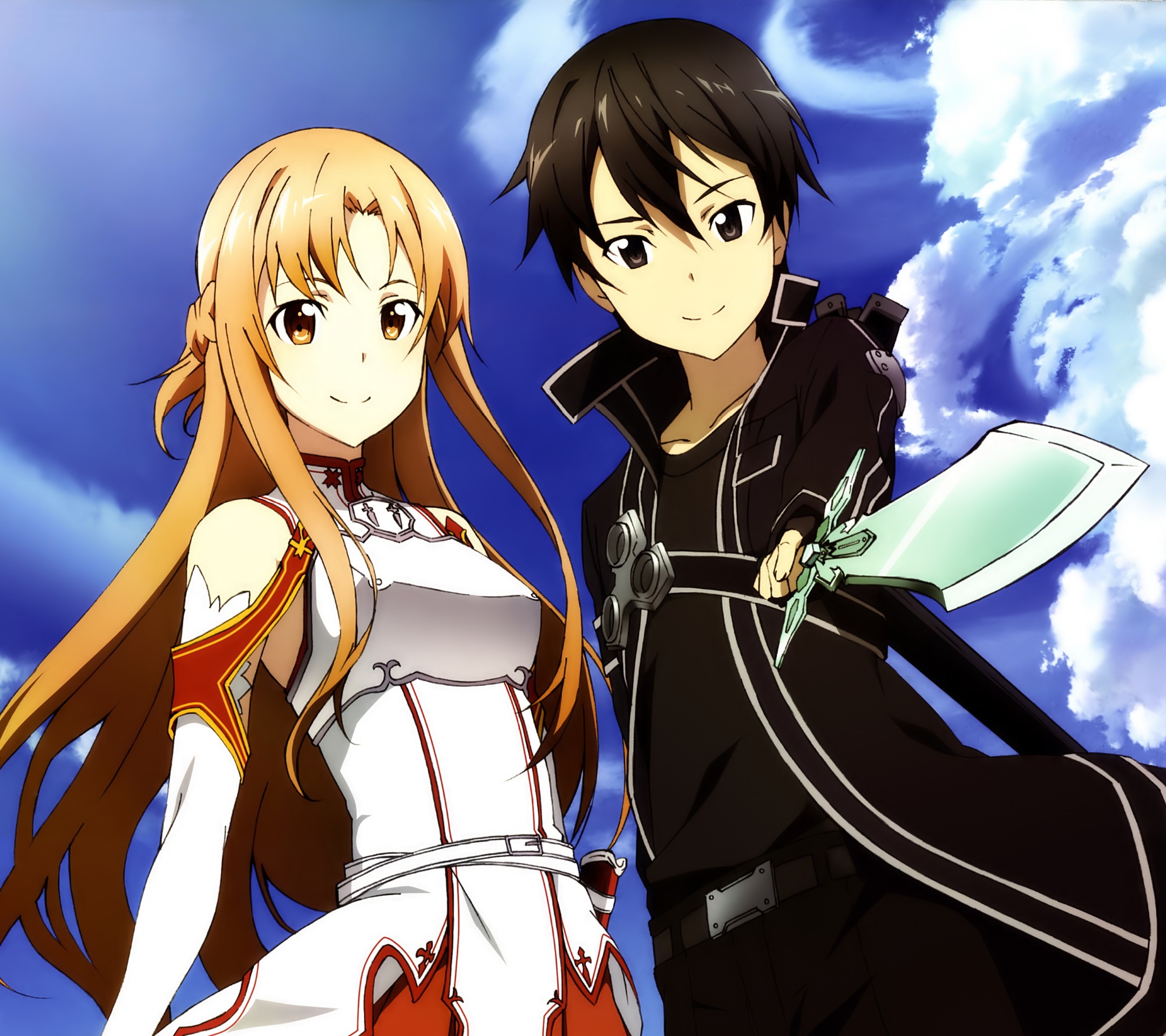 Kirito And Asuna From Sword Art Online Sword Art Online Yuuki Asuna Kirito And Asuna From Sword Art Online Sword Art Online Yuuki Asuna