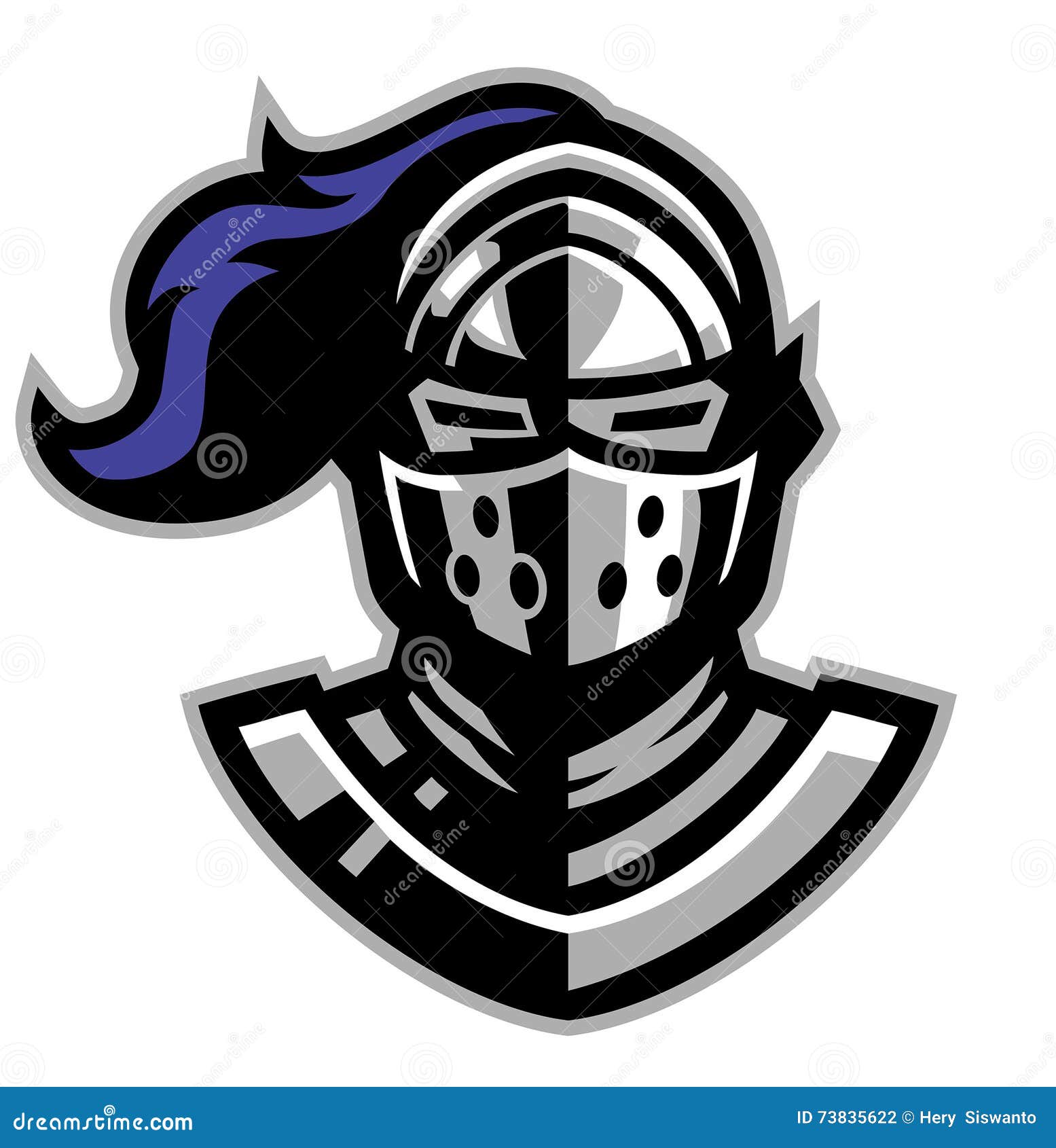 Knight With Helmet