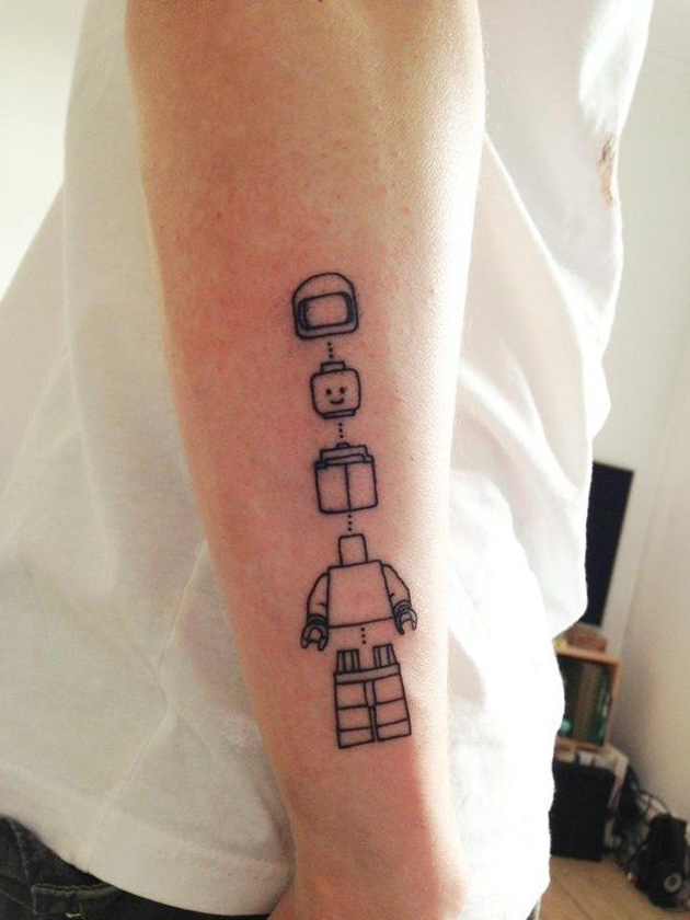 Lego Tattoo