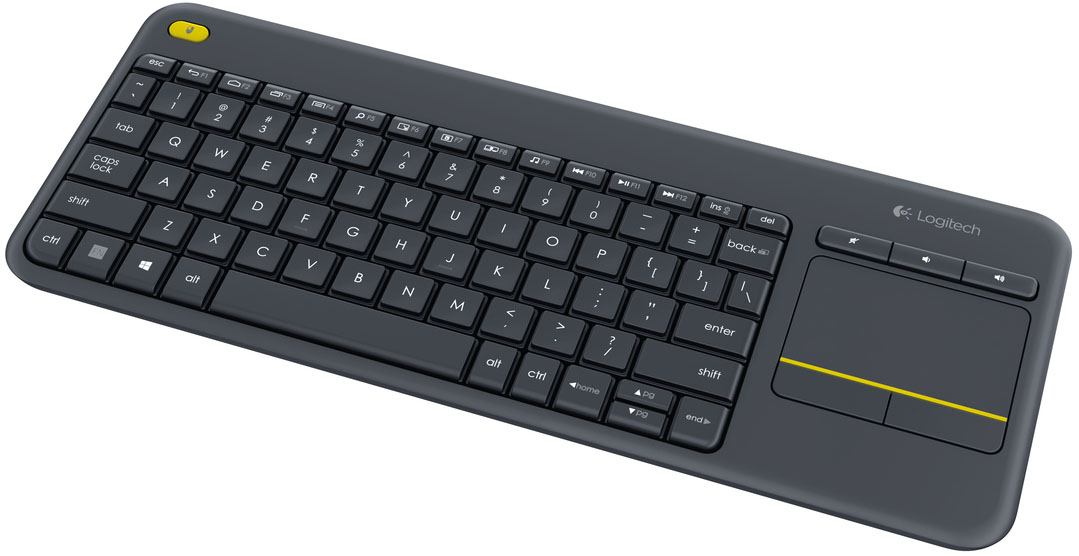 Logitech Wireless Touch Keyboard K400 Plus Review Techgage Logitech Wireless Touch Keyboard K400 Plus Review Techgage