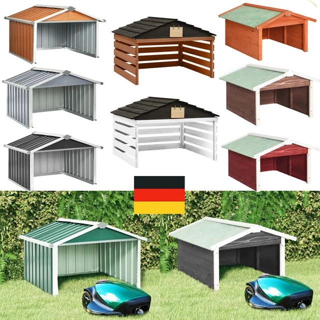 M Hroboter Carport Worx Landroid Rasenm Her Roboter Garage Garage M Hroboter Carport Worx Landroid Rasenm Her Roboter Garage Garage