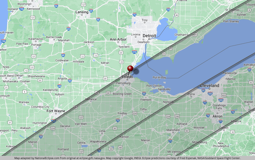 National Eclipse Toledo Ohio April 8 2024 Total Solar Eclipse National Eclipse Toledo Ohio April 8 2024 Total Solar Eclipse